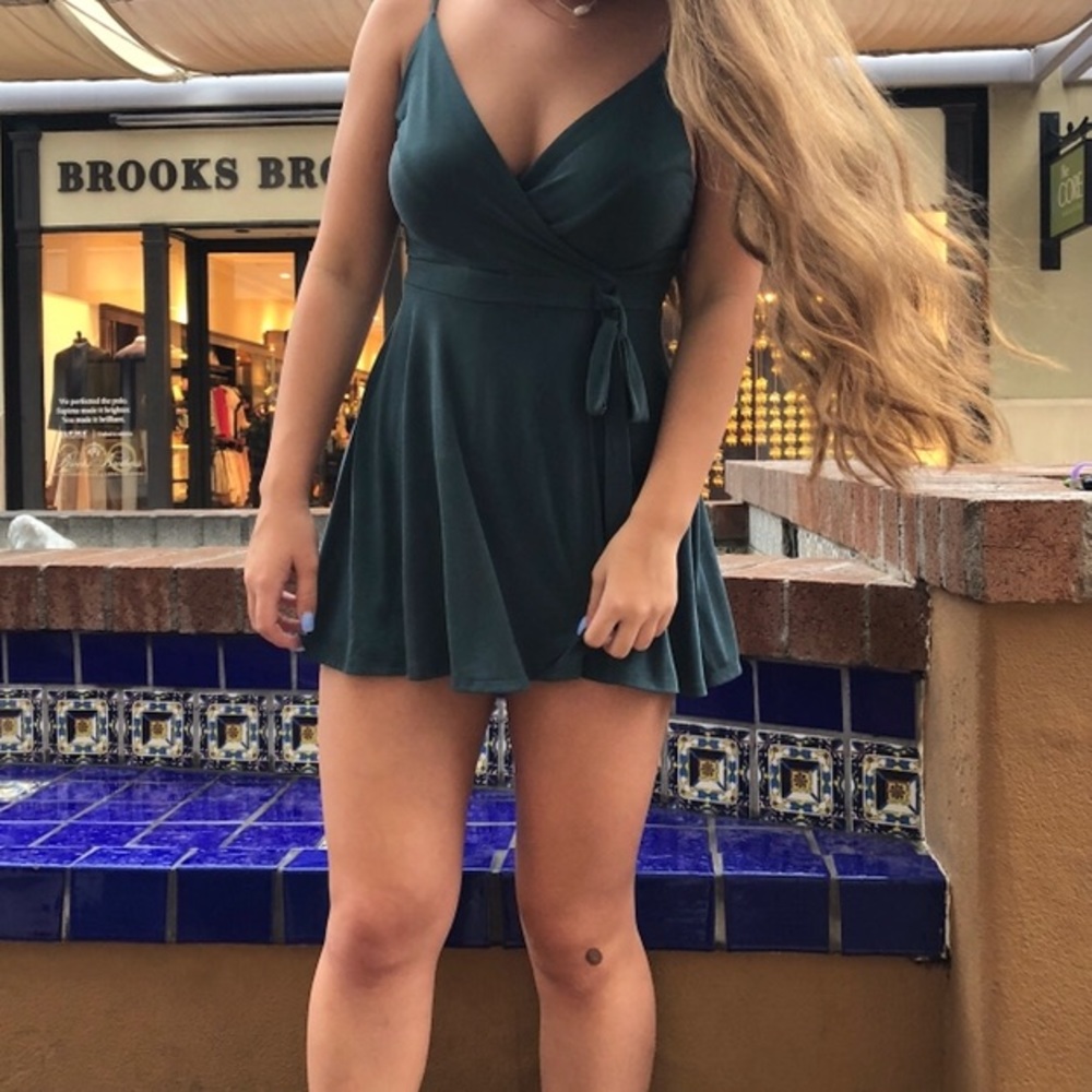 Teal romper size small